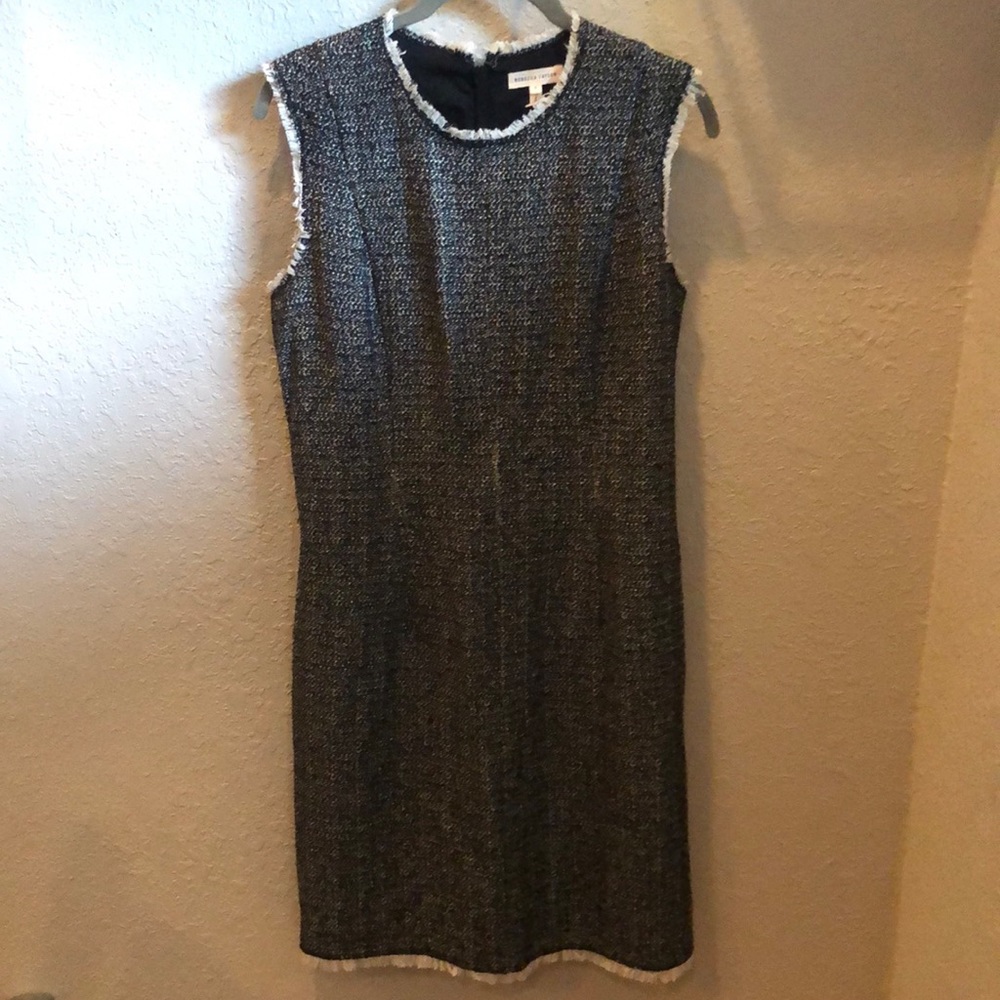 Rebecca Taylor Lined Tweed Dress